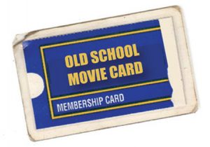 old school movie card